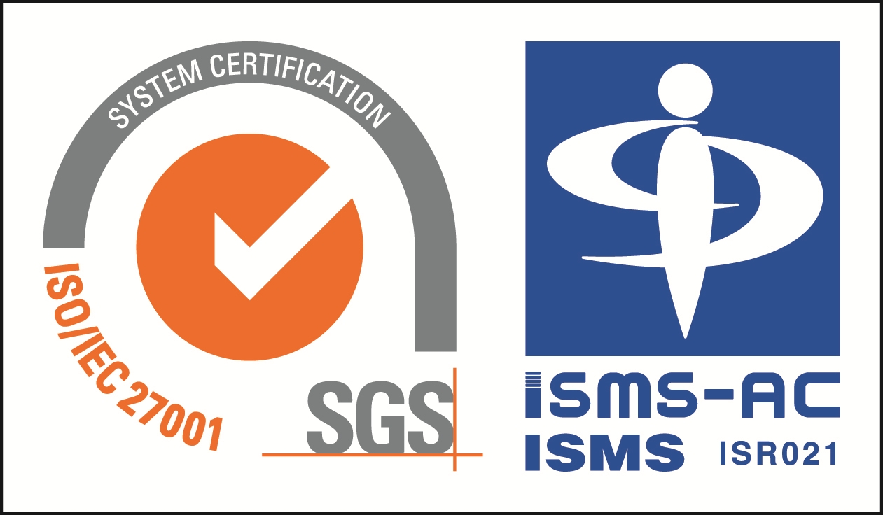ISMS認証ロゴ（ISO/IEC 27001:2022）